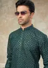 Outluk Vol 139 Mens Digital Printed Silk Kurta Pajama Wholesale Maunfacturers